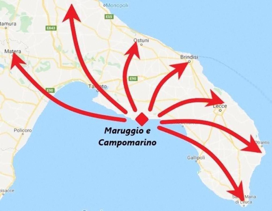 Casa Vacanze Santiago E Ian Maruggio Dış mekan fotoğraf